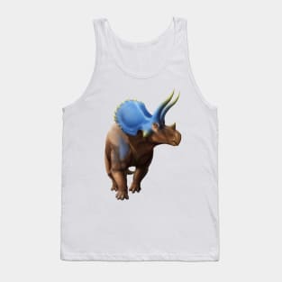 Triceratops Horridus Paleoart Tank Top